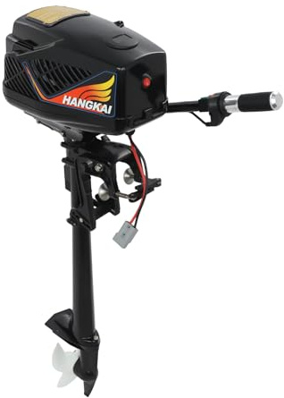 48V 1200W Elektro Außenborder 5PS Bürstenloser Motor Langschaft für Schlauchboote für Fischerboote Holzboote Kunststoffboote 2-4m langlebig leistungsstark bis 800kg Schub