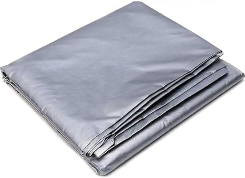 RRHCW Outdoor Pool Table Cover - Waterproof Cover For Pool Table, 210D Oxford Cloth UV Protection Dustproof Tearproof, Heavy Duty Water Resistant Pool Table Cover-8ft