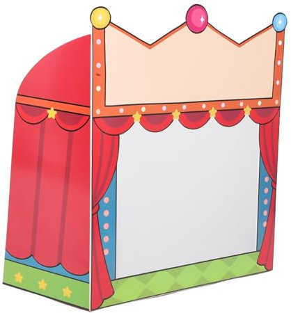 VICASKY Puppentheater Für Junge Mädchen Papierpuppenbühne Chinesische Puppenbühne Schattenpuppenbühne Traditionelles Spielzeug Puppentheaterzubehör DIY Puppentheater