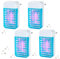 4 Piezas Lámpara Antimosquitos Electrico, Trampa para Mosquitos para Interior Repelente Mosquitos Mata Mosquitos Moscas Lampara Mosquito Lámpara Trampa de Insectos para la Cocina, Dormitorio, Comedor
