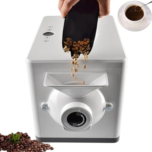 Machine Automatique À Torréfier Le Café, Torréfacteur Électrique Professionnel De Grains De Café Avec Minuterie, Température 100-250℃ Réglable Et Récipient Intérieur 6L, Pour Café, Restaurant