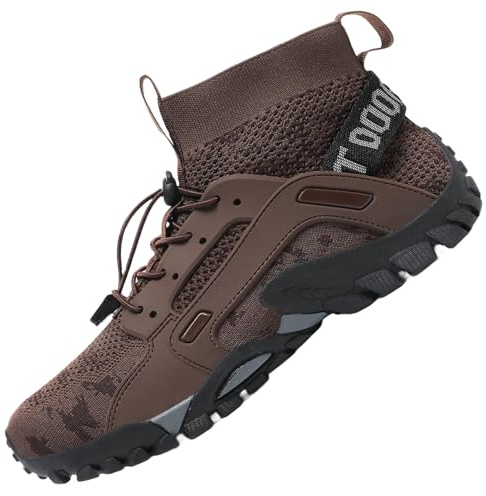 VTASQ Hiking Boots Mens Outdoor Non-Slip Trekking Mountaineering Shoes Trainers Lightweight Camping Climbing Shoes Sneaker