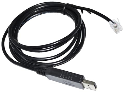 DDQZSAM Industrial USB to RS485 RJ11 RJ12 Adapter Converter Serial Communication Cable for WALLBOX to PC(8M)