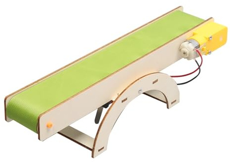 Whoasyst Versatile Small Conveyor Belt for Frictional Force Studies and Laboratory Experimentation Frictional Force Experiment