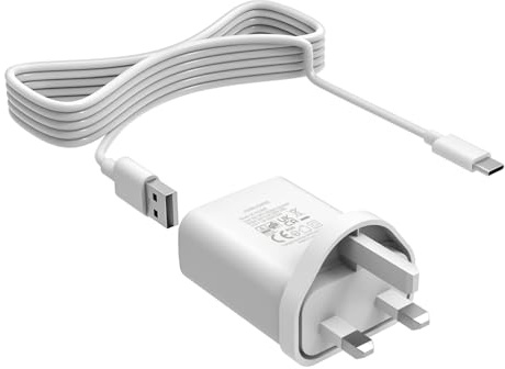 Replacement USB-C Charging Cable for Toniebox 2, 1.5 Meter, Compatible with Tonie Box 2 Audio Player Charging Base Station.（white)