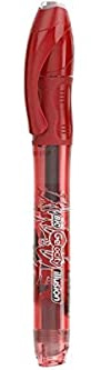 BIC Gel-ocity Illusion Gelschreiber, 0,7 mm Spitze, Rot