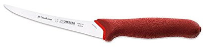 Johannes Giesser Messerfabrik PrimeLine Ausbeinmesser Messer, Rot, 15 cm