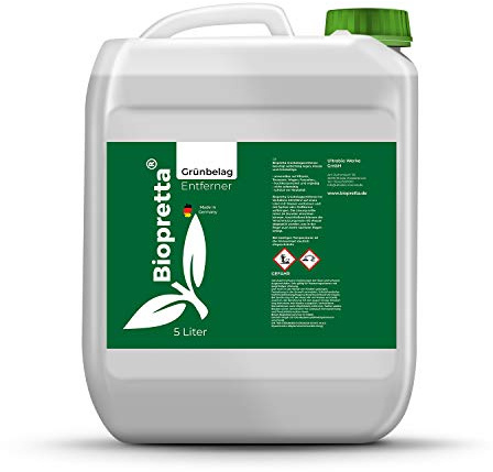 biopretta Grünbelagentferner 5 Liter gegen Algen, Moos und vielem mehr