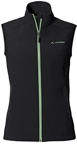 VAUDE Women's Hurricane Vest III – softshellväst dam – väst för vandring