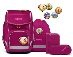 ergobag cubo Schulranzen Set 5-TLG. WaldzauBär