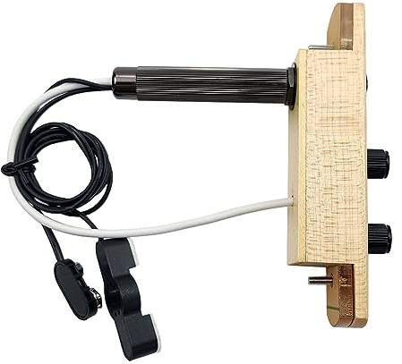 Fiorky Cajon-Trommel-Tonabnehmer mit Ton-Lautstärkeregler, Tonabnehmer for Musikinstrumente, Ausgangsbuchse, Mikrofon, elektronisches Tonabnehmersystem, Zubehör for Schlaginstrumente