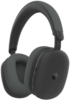 Celly, Cuffie Bluetooth Over-Ear Wireless, Con Microfono, Cancellazione del Rumore, Design Pieghevole, 36 Ore Di Riproduzione, Colore Nero