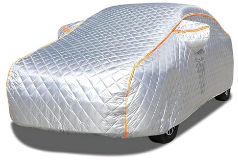 Hagelschutz Auto Abdeckplane für Volkswage Sharan,Autoschutzhülle Auto Plane Abdeckung Outdoor Vollgarage Autoplanen Garagen UV-Schutz Wetterfeste Staubdicht