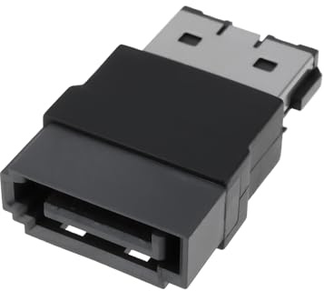 Create idea 2 Stück ATA 7-Pin-Stecker auf ESATA 7-Pin-Buchse Festplatten-Extender-Verlängerungsadapter für Festplatten Oder Optische Laufwerke