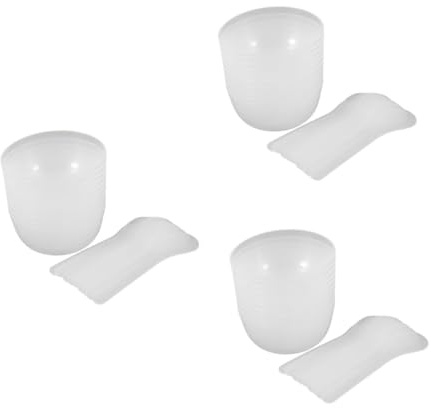 DOITOOL 3 Series Cuencos Transparentes Para Barro De Cristal Herramientas De Duraderas Y Reutilizables Para Manualidades Infantiles Con Aptos Para Niñas 10 Piezas*3