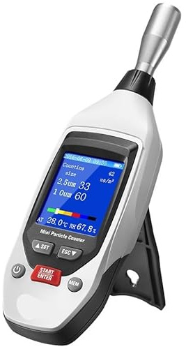 Rilevatore Gas, Rilevatore di polveri portatile Dt-96b Pm2.5 Rilevatore di particelle di qualità dell'aria