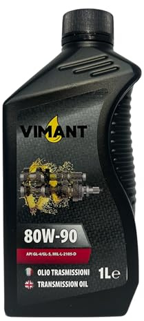 VIMANT Olio Cambio, Trasmissioni, Ingranaggi, 80W-90, 1 Litro, API GL-4/GL-5