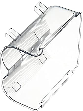 Naroote Organizador de Botellas de Agua, Estante de Almacenamiento Transparente Apilable para Taza de Vacío, Soporte para Ahorro de Espacio para Refrigerador de Despensa de Cocina, Material PET (2