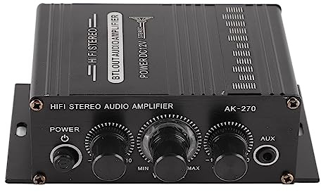 Mini amplificatore stereo portatile amplificatore di potenza di qualità del suono chiaro per auto, moto, casa