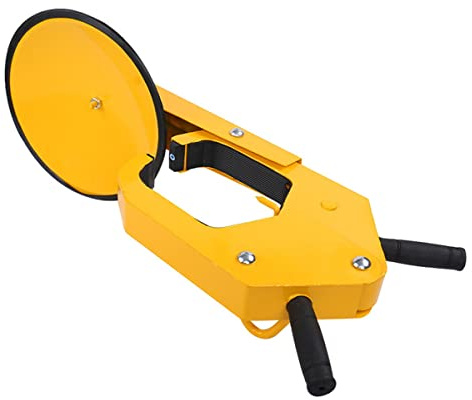 Lucchetto di sicurezza for auto e furgoni in acciaio resistente, for roulotte, protezione antifurto gialla, artiglio regolabile for pneumatici, camper