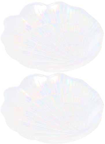 DOITOOL 2pièces Palette de Mélange pour Manucure Transparente Plateau Léger pour Mélange de Couleurs Nail Art Cosmétique et Peinture Accessoire Beauté Polyvalent pour Ongles et Maquillage