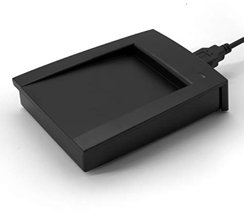 RFID Lector de Tarjetas Lector de Escritorio R10C Lector Alto Rendimiento 13.56 MHz Soporte MFS50/S70/Ntag203/14443A Protocolos Compatibles con Win XPWin CEWin 7Win 10LinuxVistaAndroid