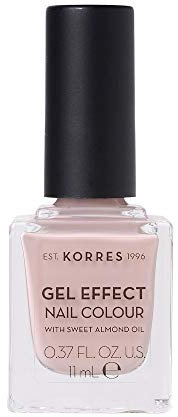 Korres SWEET ALMOND OIL Gel Effekt Nagellack ,Nr. 32 Cocos Sand, 1er Pack (1 x 11 ml)