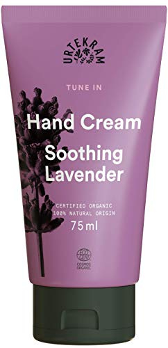 Urtekram Handkräm – lugnande lavendel – alla hudtyper – 75 ml, vegan, biologisk, fuktgivande, naturligt ursprung