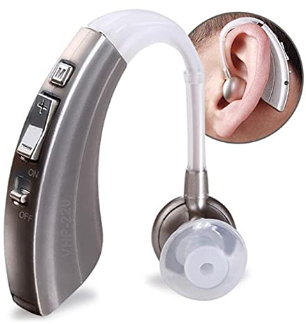 Bias&Belief Sound Amplifier - Voice Enhancer Device - Noise Reduction - Bluetooth Appearance - Exchangeable Battery - 600 Hours Battery Life - for Adults/Elderly