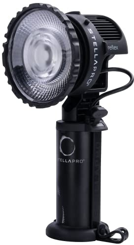 StellaPro Reflex – LED Dauerlicht und Stroboskop-Blitzlicht für Fotografie, 10 FPS