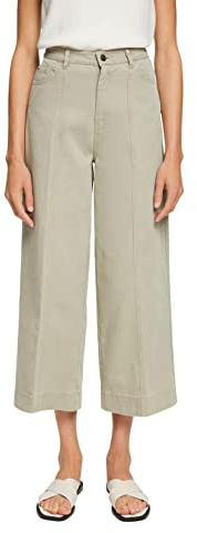 ESPRIT Damen Hose 072ee1b308, Pale Khaki, 30W / 26L