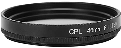 Filtre D'objectif CPL 43/46 / 49mm Filtre D'objectif Polarisant pour Appareil Photo Reflex Numérique (46mm)