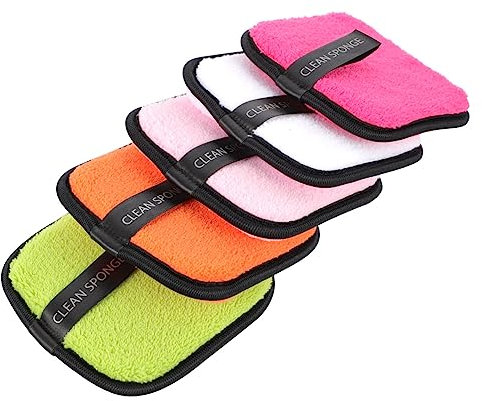 FOMIYES 5stücke Gesichtshautwasch-peeling-reiniger Make-up-entfernungspads Für Zuhause Reisen Geschäftsreisen Camping Geeignet Für Hauttypen