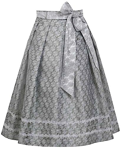 Trachtenrock Maike salbeigrün | Eleganter Rock aus Jacquard | Trachten Damen (as3, Numeric, Numeric_34, Numeric_17, Regular, Regular, salbeigrün)