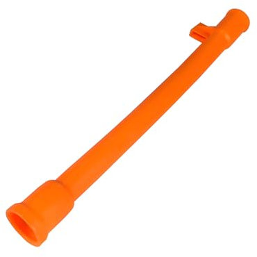 JNNJ Funnel Oil Dipstick, Engine Oil Level Dipstick Tube, 06A103663C, Universal Funnel Collar Replacement, Yellow, Plastic
