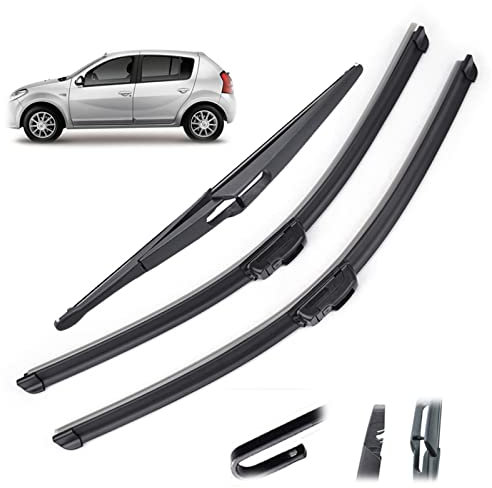 22 20 11 vorne Und Hinten Wischerblätter Set Kit Auto Windschutzscheibe Scheibenwischer Für Dacia Für R&enault Für Sandero MK2 2012-2014 Windschutzscheibe