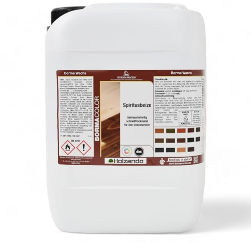 BORMA -0502- SPIRITUSBEIZE 5 Liter Mahagoni - 62