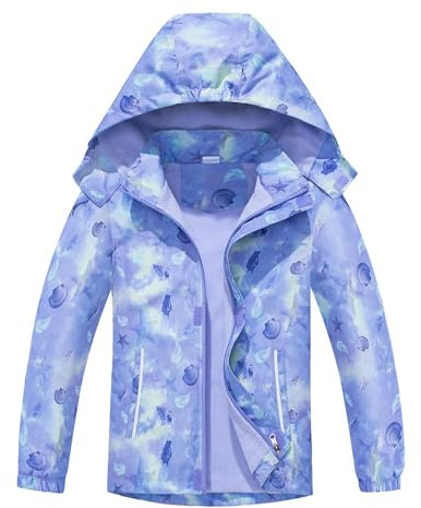 Kinder Mädchen Wasserdicht Jacke Übergangsjacke Fleecefütterung Wanderjacke Softshelljacke Jacke Mädchen Sommerjacke Jungen Softshelljacke Mädchen