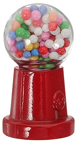 VICASKY Mini macchina per caramelle, mini macchina per caramelle, decorazione per la casa delle bambole, per la casa delle bambole, per caramelle, mini accessori per la casa dei dolci