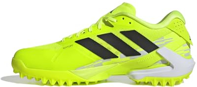 adidas Mixte Adizero LUX 3 Chaussures de Hockey, Lucid Lemon/Core Black/Dash Grey, 42 EU