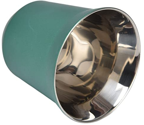 Tazas de café Expreso, Taza de café Expreso Tazas de Acero Inoxidable Taza de café de Acero Inoxidable de 80 Ml con Aislamiento de Doble Pared para café, Agua Caliente, té y