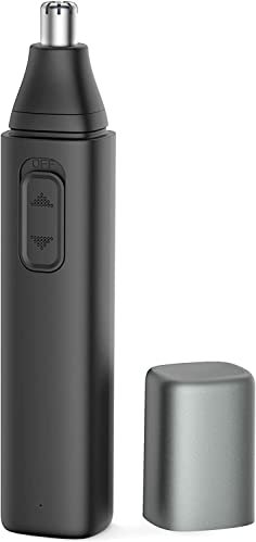 Ohr- und Nasenhaartrimmer für Männer und Frauen Schmerzfreies Entfernen der Nasenhaaren Zweischneidiger Trimmer aus Stahl Leicht zu reinigen USB Wiederaufladbar