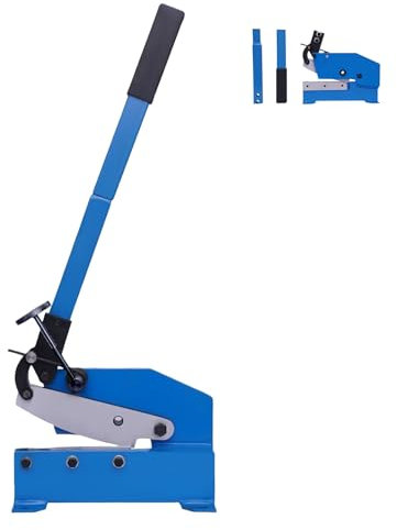 Tijeras de Palanca Manual, cortadora de Metal Manual de 200 mm, cizalla para Cortar Chapa de Acero, cizalla Manual de sobremesa, Herramienta de Guillotina para Cortar Metal de Alta Resistencia