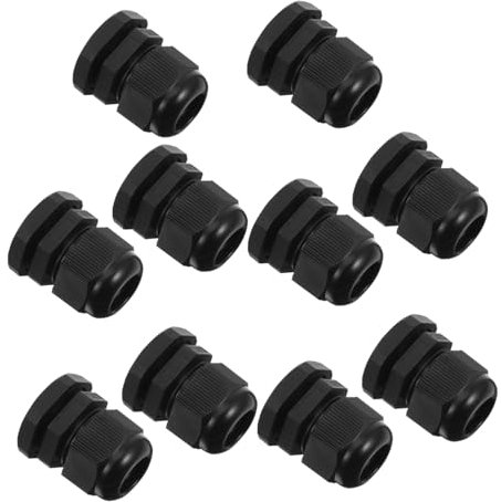 SEWOART 10pcs Cable Protectors Nylon Cable Glands Weatherproof Connector for Electrical Panels Strain Relief