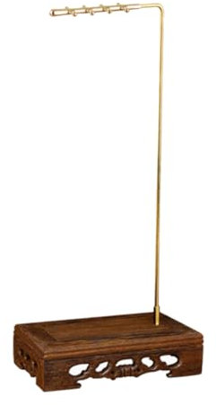 Homoyoyo Holz Pinselhalter Für Kalligraphie Hängeregal Für Pinselstifte Desktop-aufbewahrungsständer Für Tintenpinsel Praktischer Stifthalter Für Schreibtischdekoration