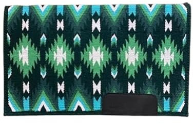 EQUIEMPRESS Sattelunterlage Western Ranch/Westernsatteldecke aus Neuseelandwolle, Top Wool Pad Sensor Flex (Anpassung möglich) A-847 (36 x 42)