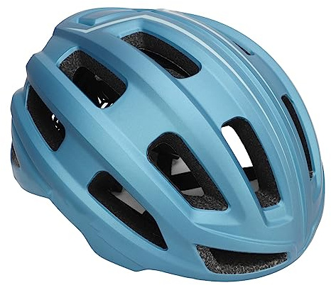 Lätt Cykelhjälm Cykelhjälm för Män Kvinnor, 61-65 Cm/24-25.6 Tum Justerbar Cykelhjälm Adsläppande Mountainbikehjälm, EPS-skummad Kropp och PC-skål (marinblå)
