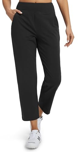 Libin Pantaloni Tuta Golf Donna Sportivi 7/8 Jogger | Pantalone Sportivo Elastico Casual Leggero Estivo Pantalone Stile Business Fitness Jogging In Felpa Con Tasche