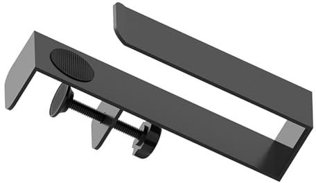 Soporte de escritorio para computadora portátil, soporte para PC, soporte ajustable de metal, organizador de soporte lateral para oficina, hogar, soporte de metal