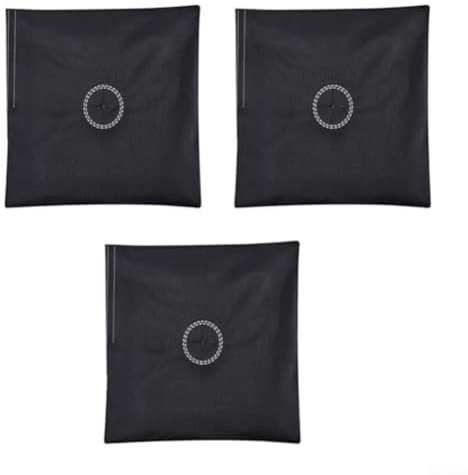 Sacchetti di sabbia riempibili per stabilità esterna, basi di peso in tela riutilizzabili, 45,7 x 48,3 cm, confezione da 3 per bandiere, tende, ombrelloni, compatibili con giardino, spiaggia, cortile